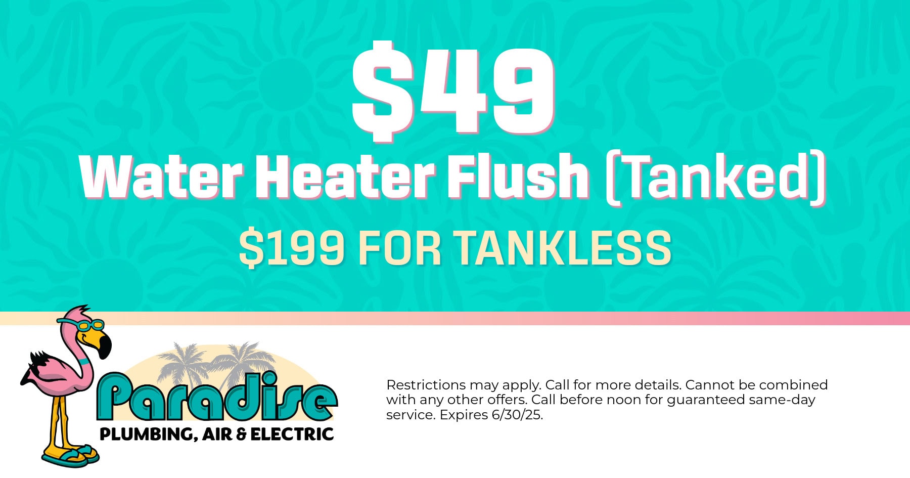  Water Heater Flush!