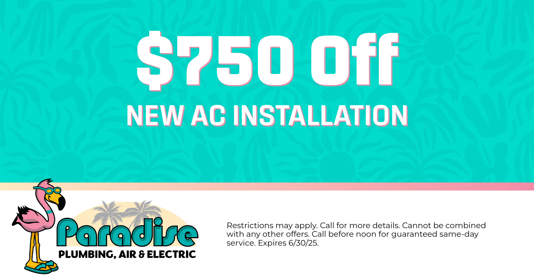 0 OFF a new AC installation