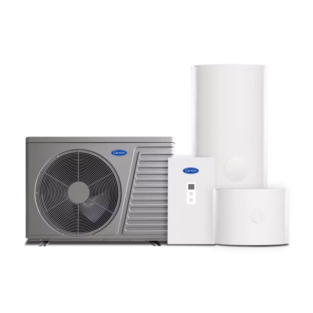Carrier Domestic Hot Water Air-To-Water Heat Pump.